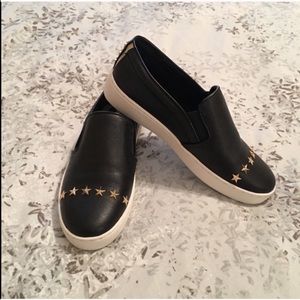 Michael Kors Gold Star Keaton Slip On Shoes